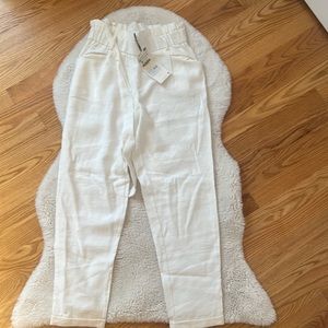Zara white pants